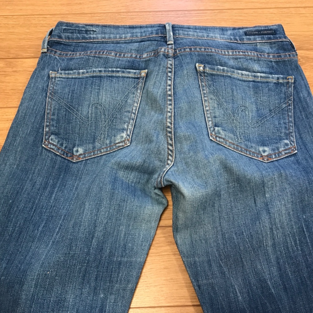 Citizens of Humanity “Ava” low-rise straight leg jeans (size 30) - Picture 8 of 12
